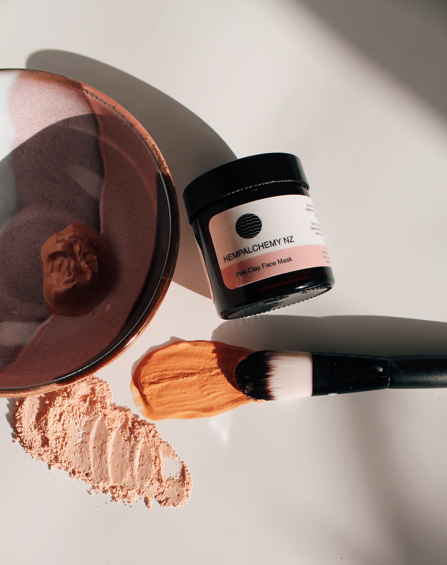 Pink Clay and Hemp Oil Face Mask