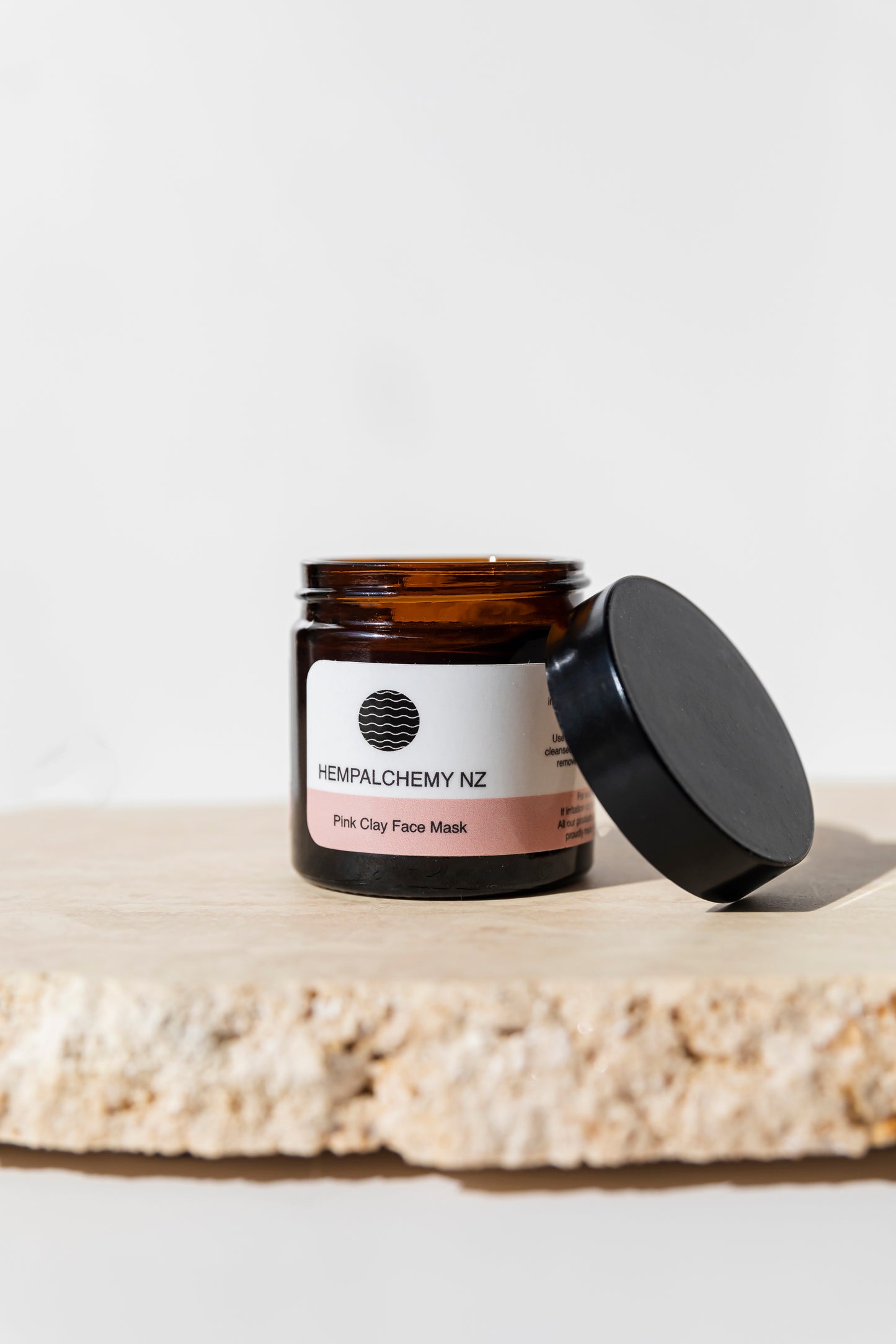 Pink Clay and Hemp Oil Face Mask